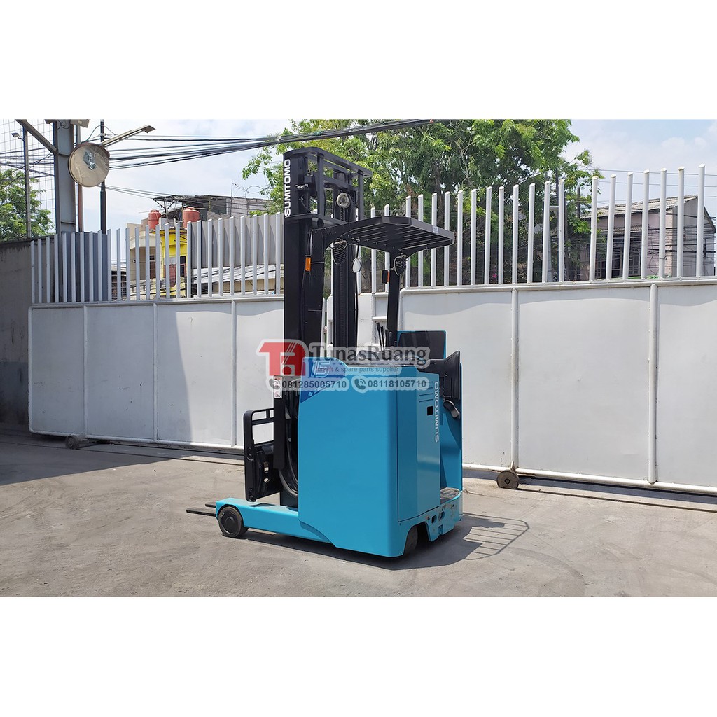 Sumitomo Forklift Reach Truck 1.5 Ton Siap Pakai