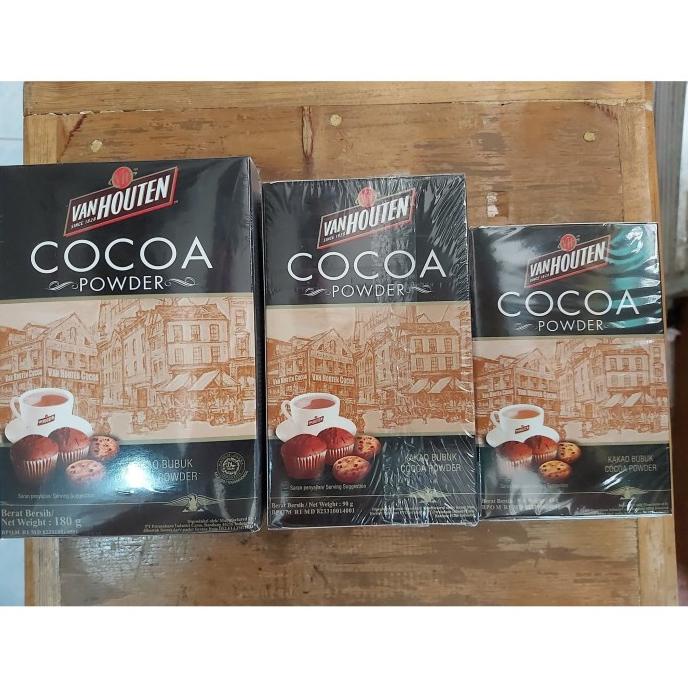 

Van Houten Cocoa Powder 45gr, 90gr, 180gr MURAH Kode 698