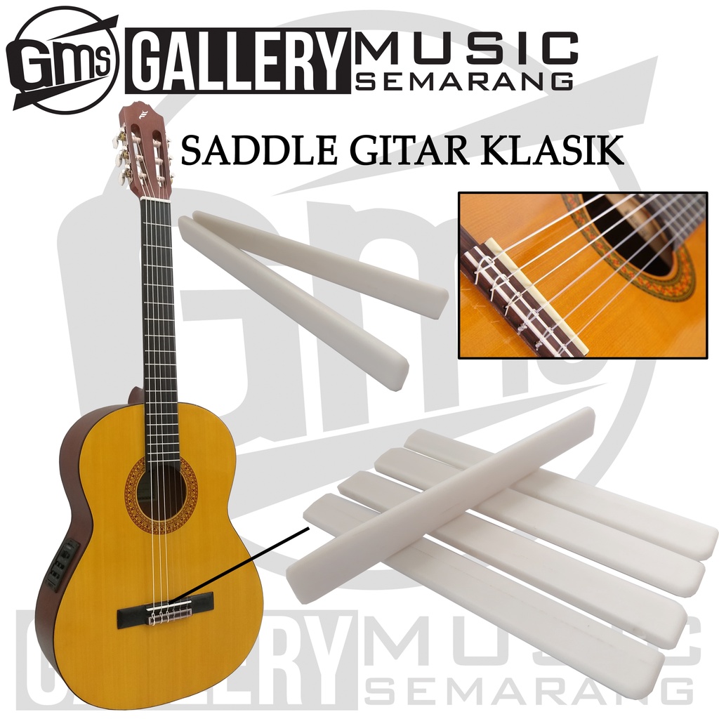 Saddle Gitar Klasik Breh Bawah Gitar Klasik Nylon (A04)