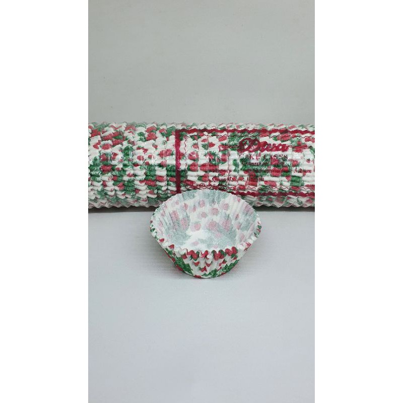 CAKE CASES Ukuran 12,5cm - Paper Cup Cake - Cup Roti Kukus (Per 15pcs)