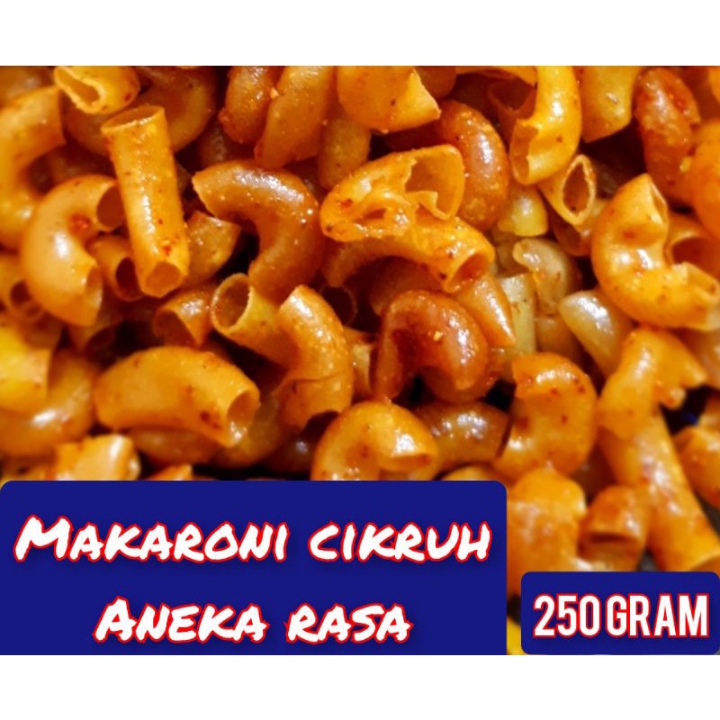 

Makaroni Cikruh Pedas Berminyak 250 Gram