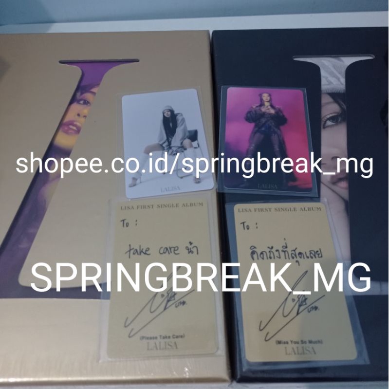 READY STOCK LISA ALBUM - LALISA SEALED BENEFIT PC APPLEWOOD