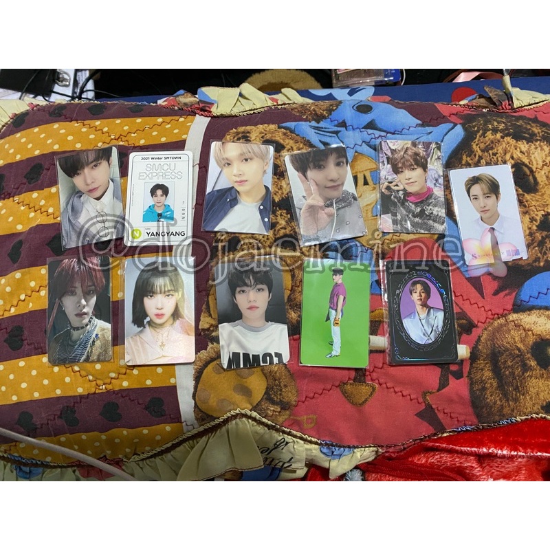 wts pc winter doyoung taeil taeyong chenle yangyang haechan yuta jewel yb shotaro johnny sticker jen