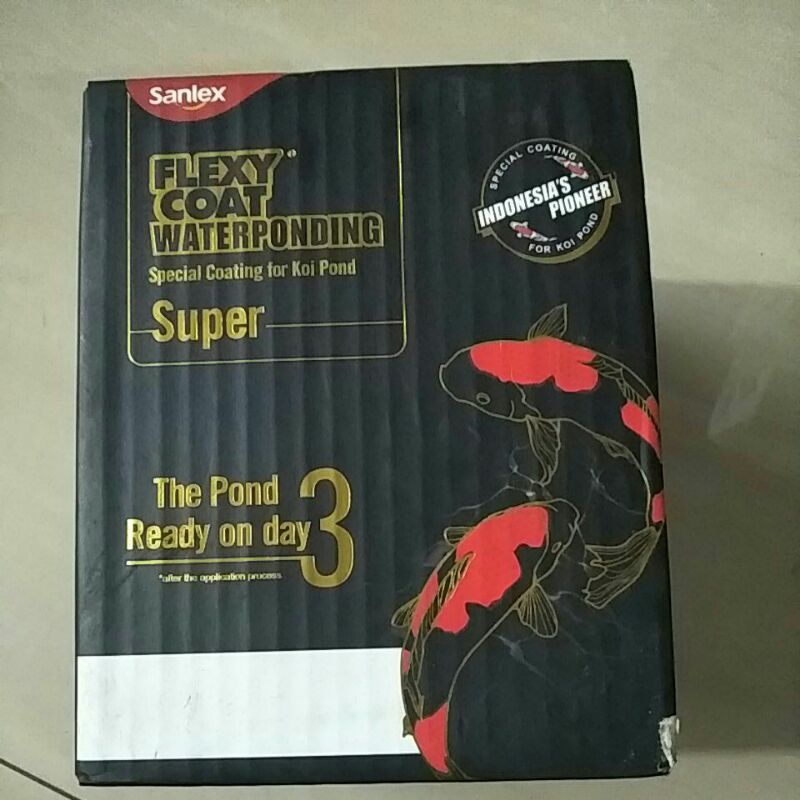 Cat khusus kolam koi Flexy coat Super 3day