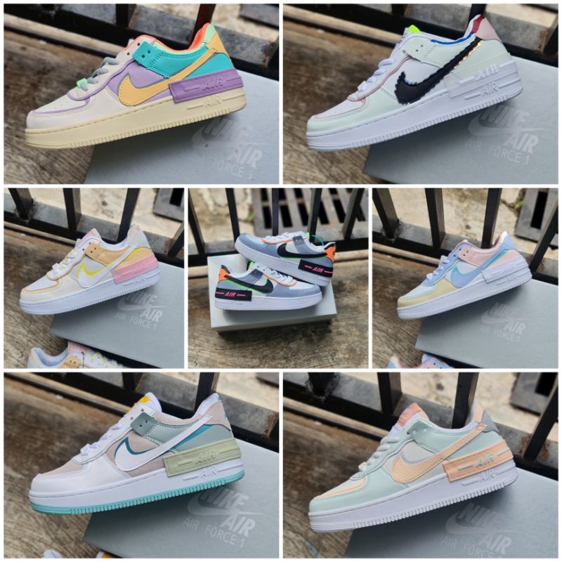 Sepatu • Cewe Airfrc 1 3D UNC Kualitas Import