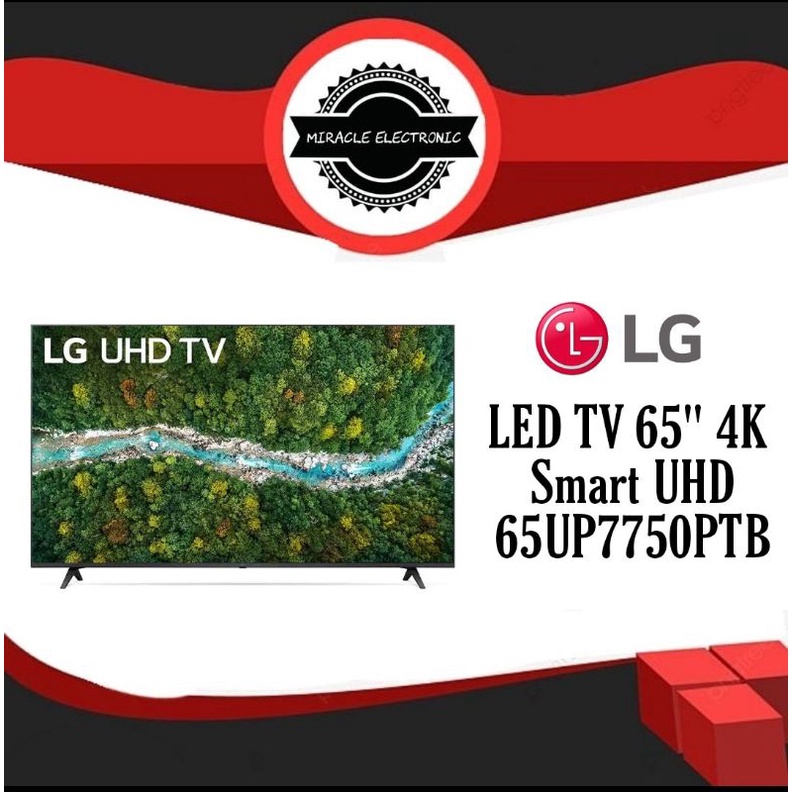 LG 65UP7750PTB - LED TV 65" 4K Smart UHD Bluetooth 65UP7750