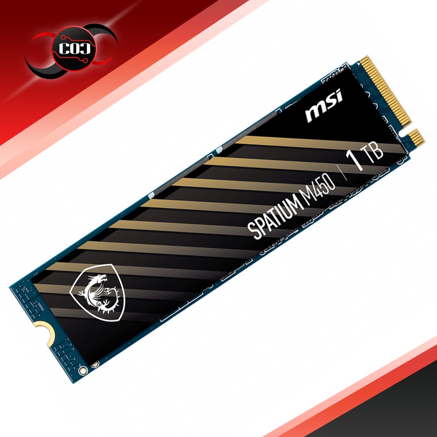 MSI Spatium M450 M.2 NVMe PCIe Gen4 x4 1TB