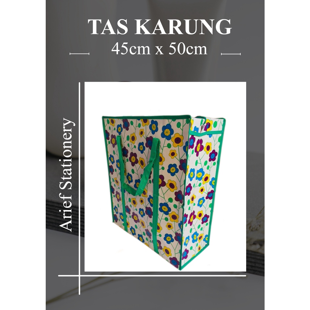 Tas Karung Tas Laundry Tas Tengtengan Kepasar ukuran 45cm x 50cm