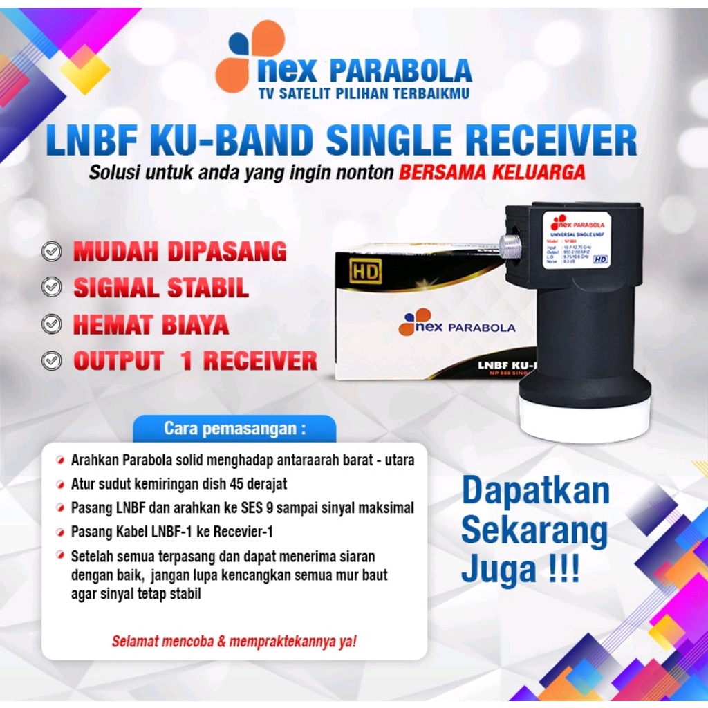 LNB KU band single matrix MK II MURAH