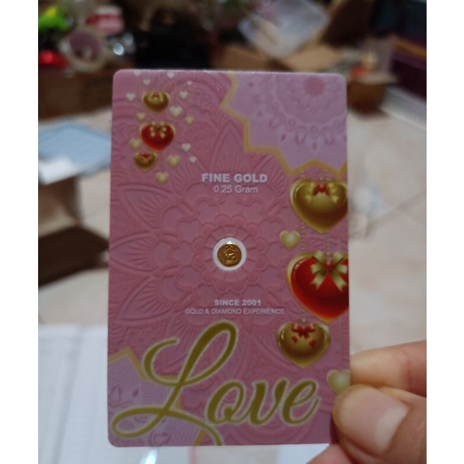 Gift Series LOVE Mini gold