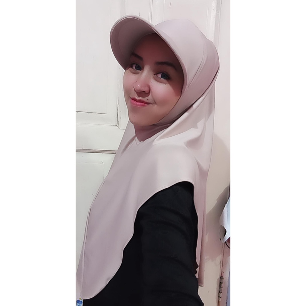 Hijab Topi Sporty Dewasa kerudung topi geblus hijab topi bahan super adem  hijab topi sporty  hijab 