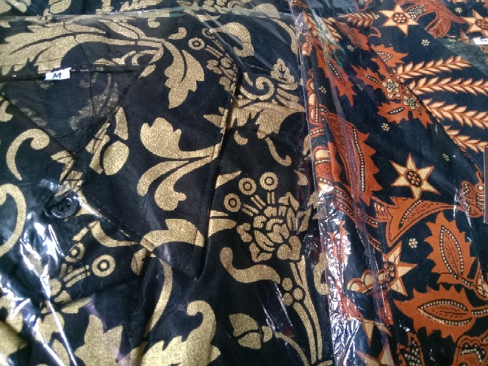 Kemeja Batik Jumbo Prada Motif Kembang Gedi