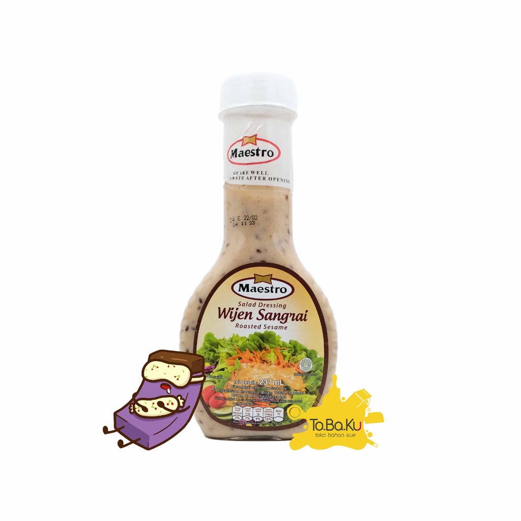 

Maestro Wijen Sangrai 237ml