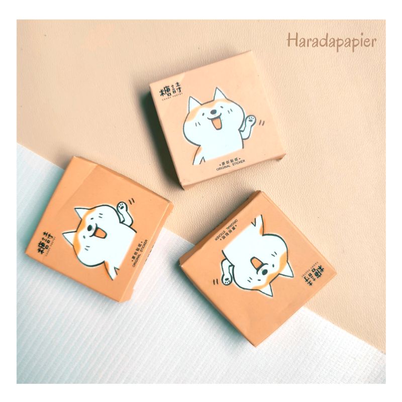 

Stiker deco korean sweet couple untuk scrapbook / jurnal / journal / diary