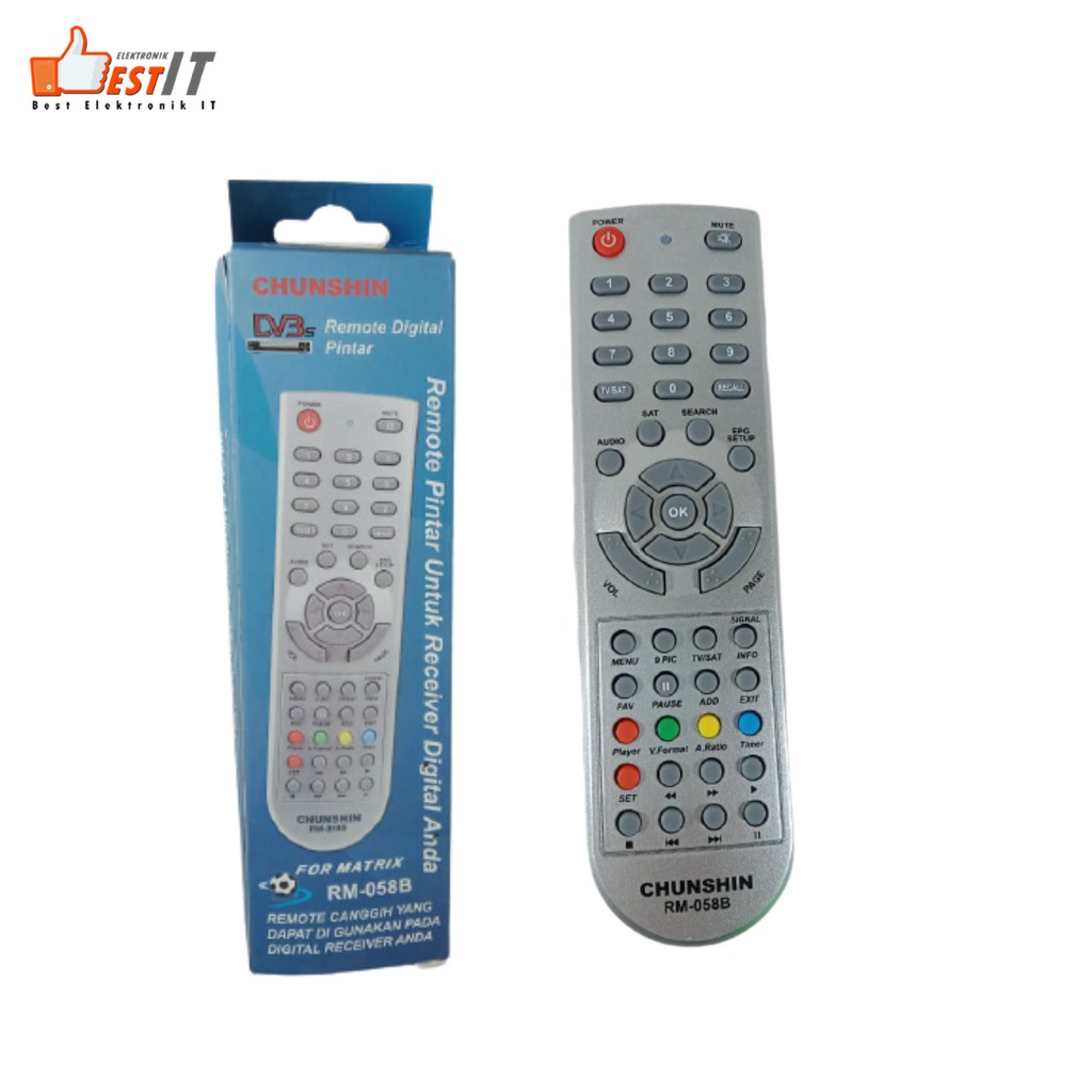 Remote TV CHUNSHIN RM-058B