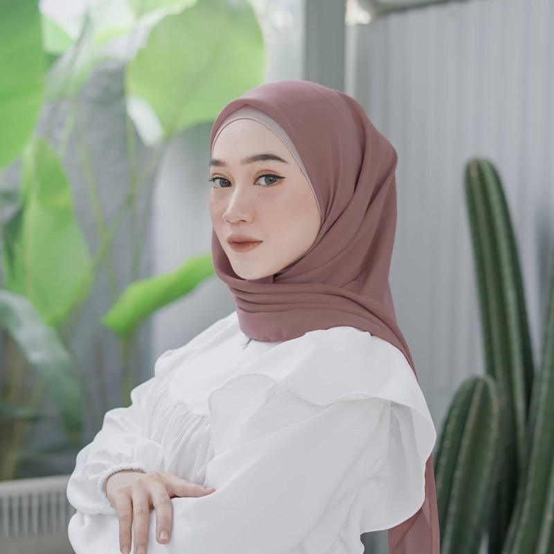 HIJAB BELLA SQUARE / HIJAB POLYCATTON-Cocomilo