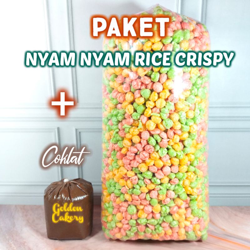 

PAKET RICE KRISPI KILOAN 1KG + COKLAT Cair 240 GRAM