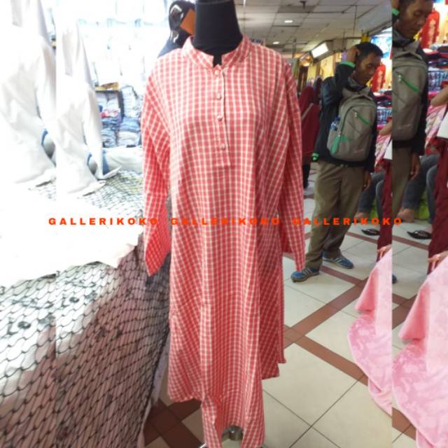 Baju atasan wanita tunik izzie by eleonie dengan byk varian motif