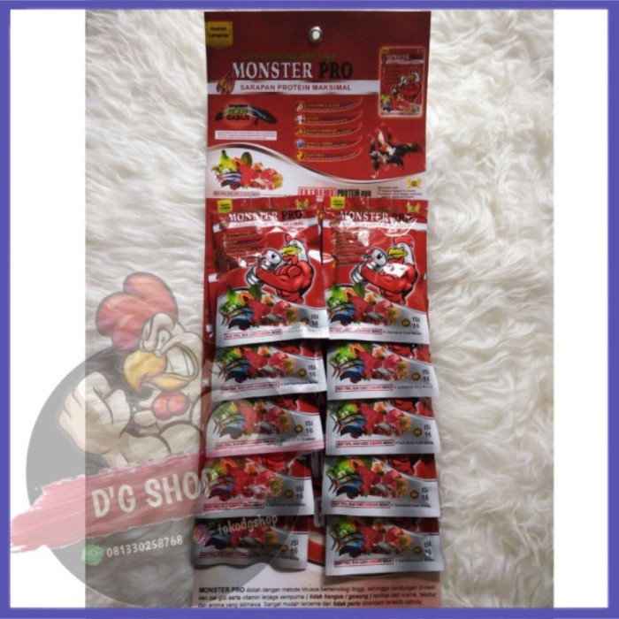 

✔ COD ✔ jamu ayam monster pro sn