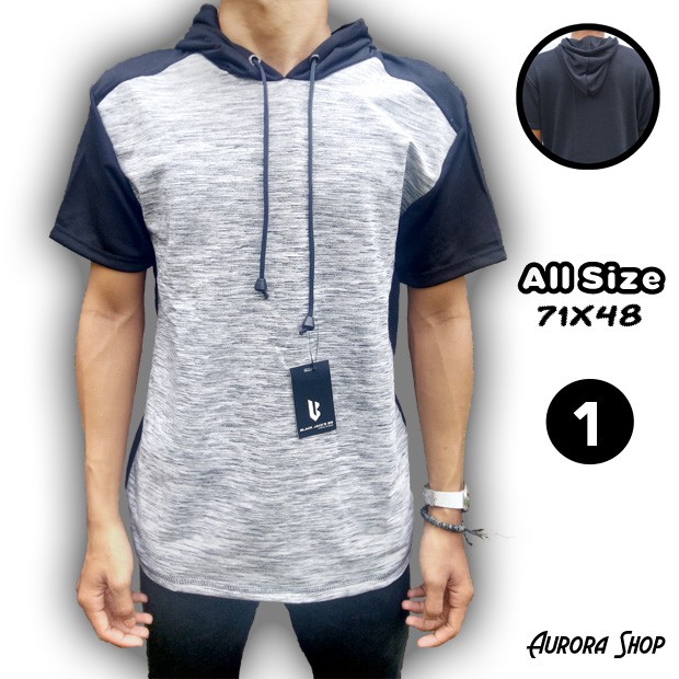 KAOS KUPLUK HOODIE POLOS KATUN