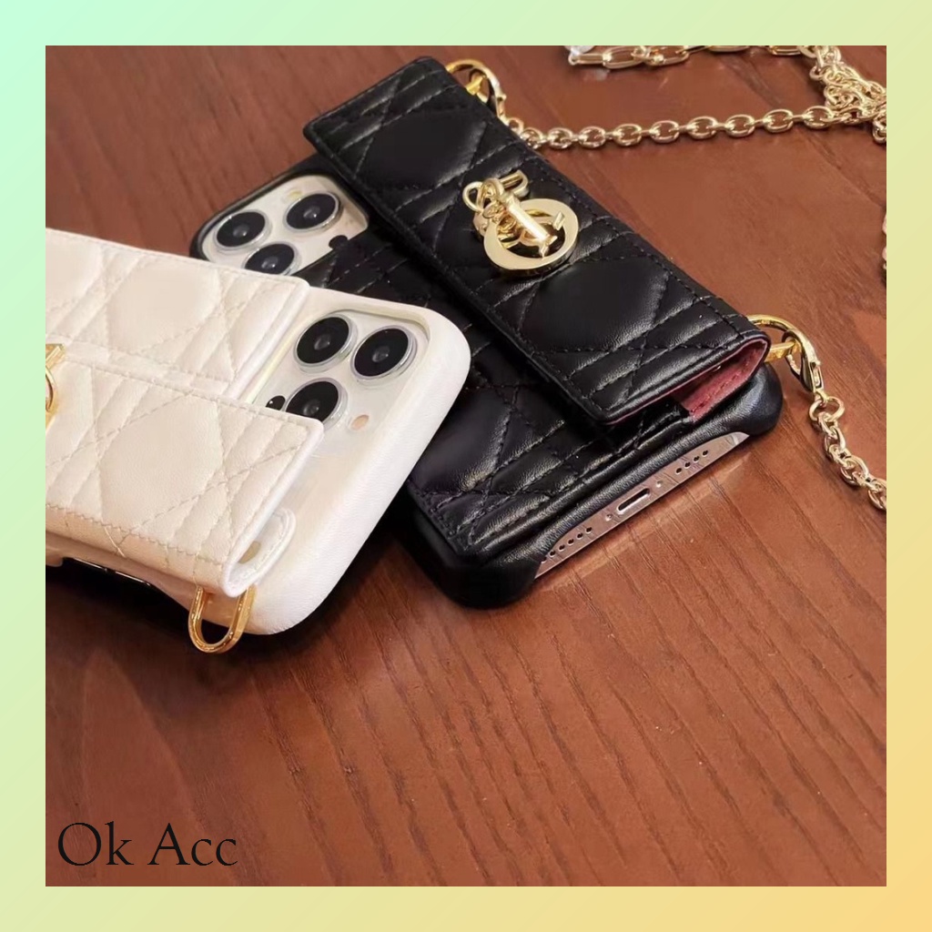 Case Tas Sling FH73 Dompet tempat kartu mini card atm cc ktp for iphone 11 12 13 14 PLus 14+ Pro max