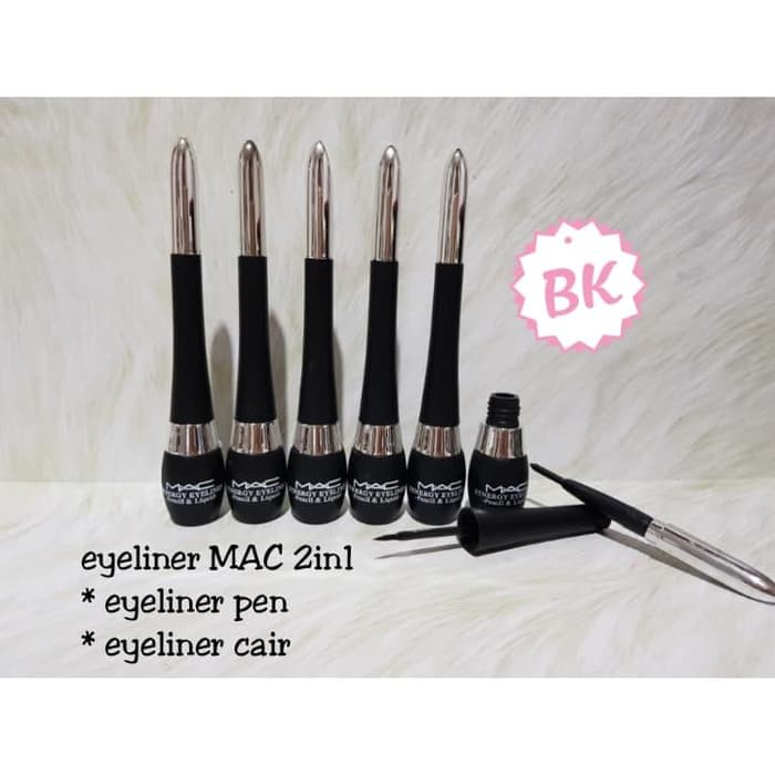 EYELINER MAC 2IN1 PENSIL EYELINER   EYELINER CAIR 2 IN 1