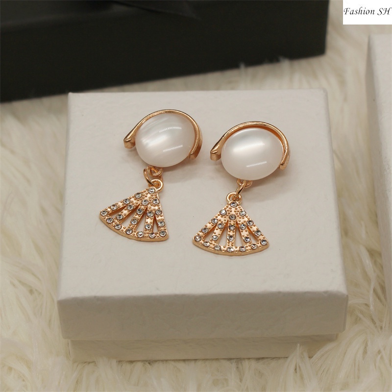 Bros Peniti Desain Kipas Hias Berlian Imitasi Untuk Wanita M70054