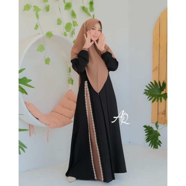 GAMIS RAYYA SET BERGO ORI AR
