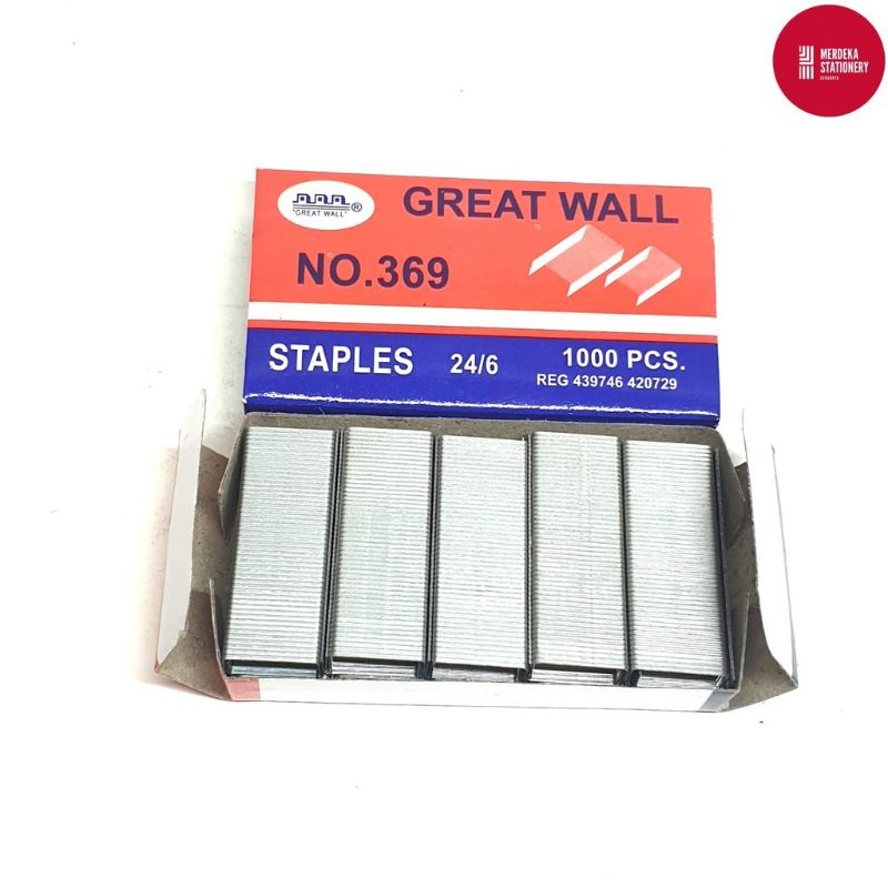 

Isi Ulang Staplee Great Wall No. 369
