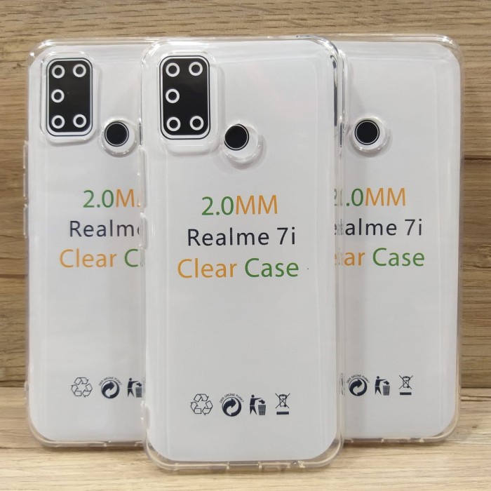 C/C- casing REALME 7/REALME 7i/REALME C17/REALME C15 / C11 SOFT CASE CLEAR BENING, CLEAR TRANSPARAN PA