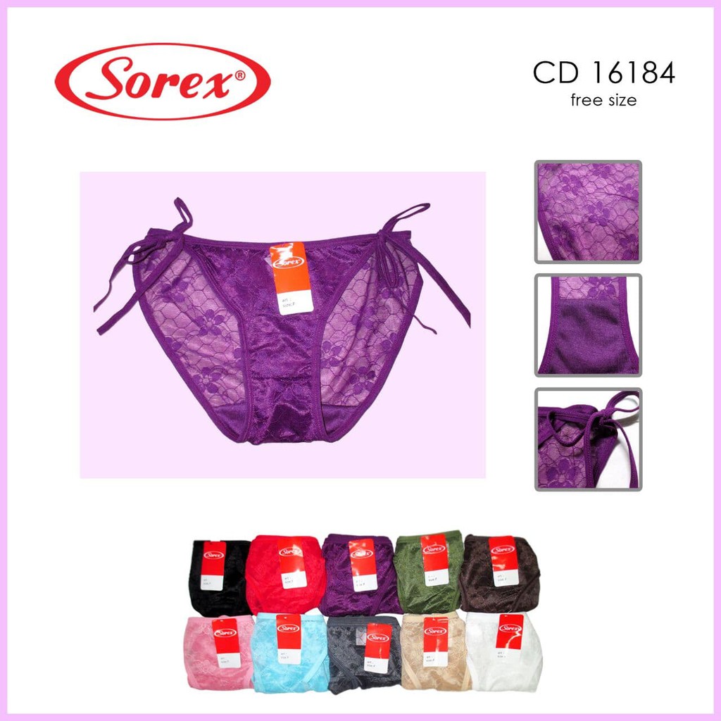 PROMO CELANA DALAM WANITA TALI SAMPING TALI IKAT CD SOREX 16184 MURAH TERMURAH