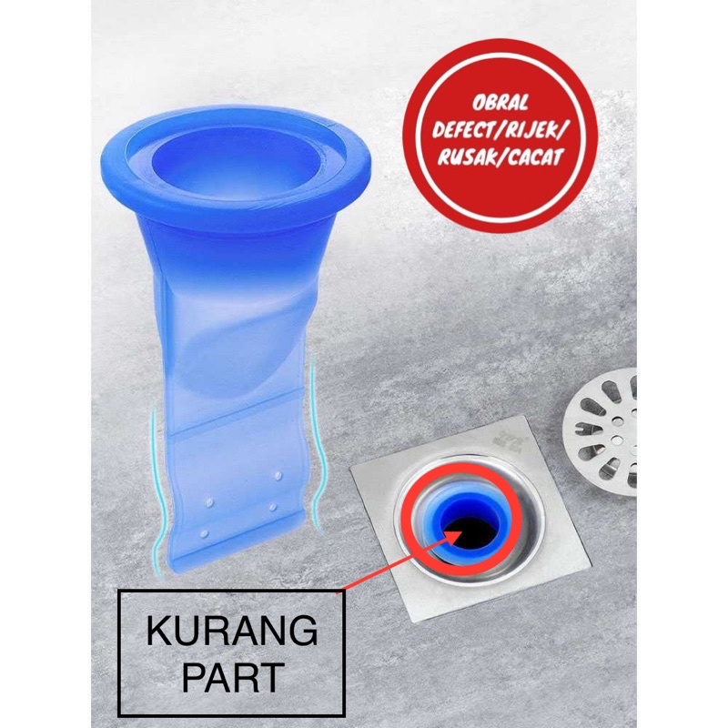 [OBRAL RIJEK] Silikon Penutup Lubang Pipa Sewer Seal Leak Water Pipe