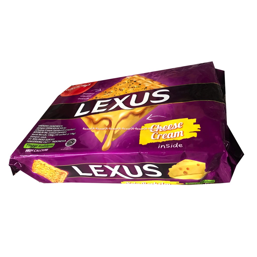 Lexus Chocolate Cheese Cream Munchys 10pcs Biskuit Krim Cokelat Keju