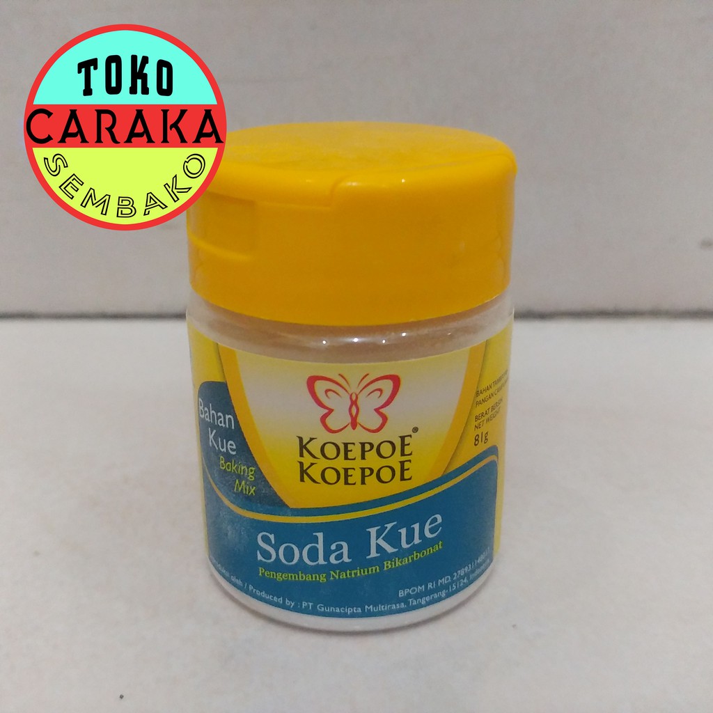 

Soda Kue Koepoe Koepoe - Kupu Kupu 81g