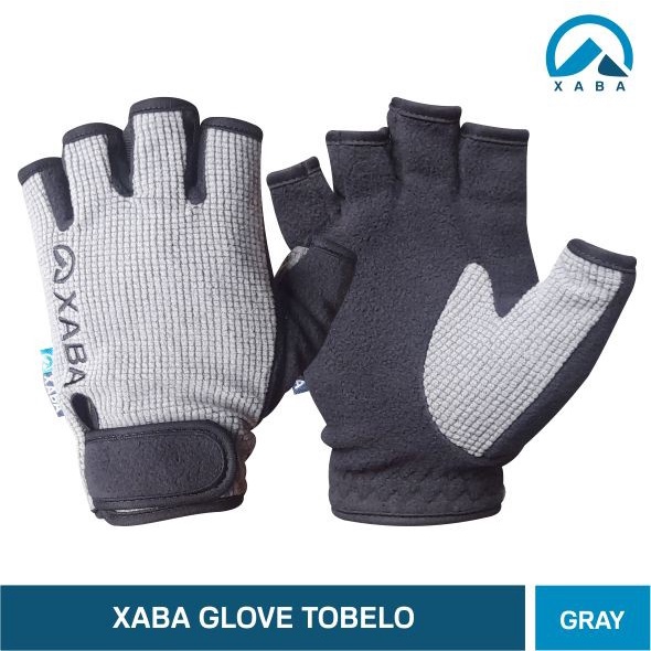 sarung tangan sepeda motor XABA tobelo half finger gloves outdoor travelling touring hiking