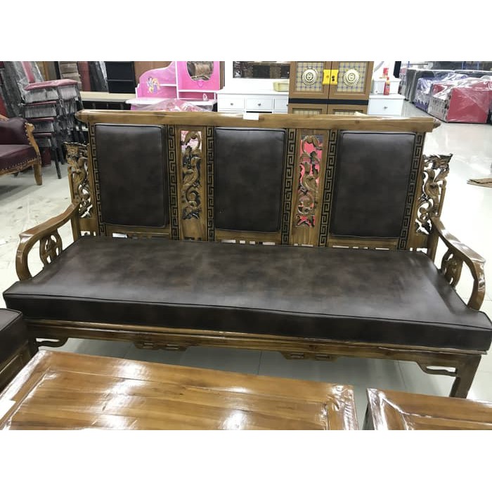 FREE ONGKIR Sofa Jati Jepara HONGKONG BAMBU 3111 grade A++