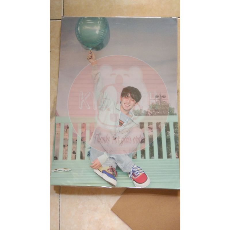 POSTER TREASURE WORLD CHOI HYUNSUK
