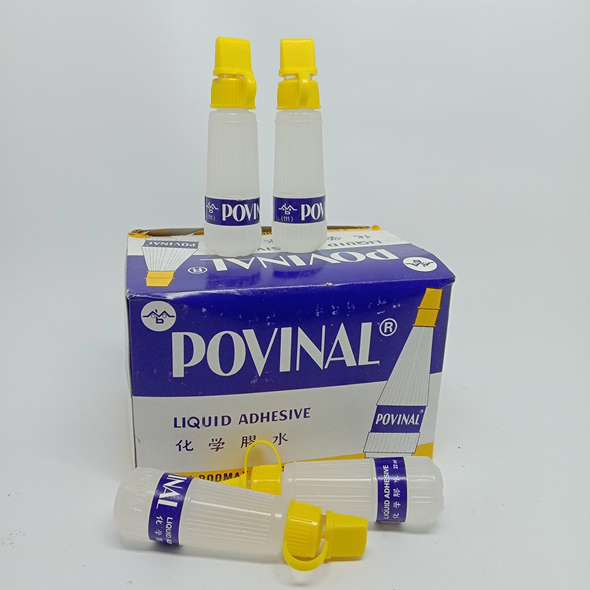 

(COD) LEM CAIR POVINAL 22 ML 75 ML / ADHESIVE PER PCS