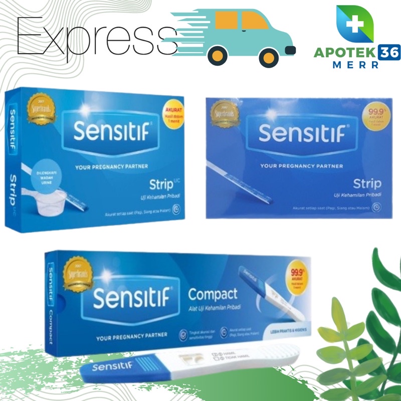 SENSITIF TESTPACK STRIP COMPACT WADAH URINE ALLVARIAN