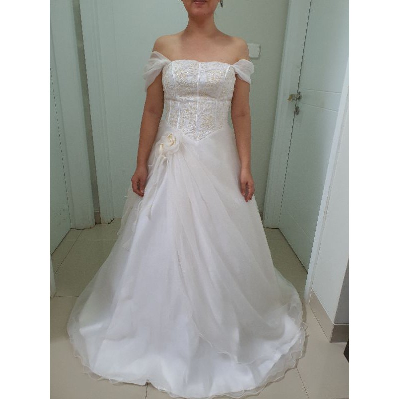 JUAL gaun baju pengantin wedding dress bekas second preloved murah KL 32
