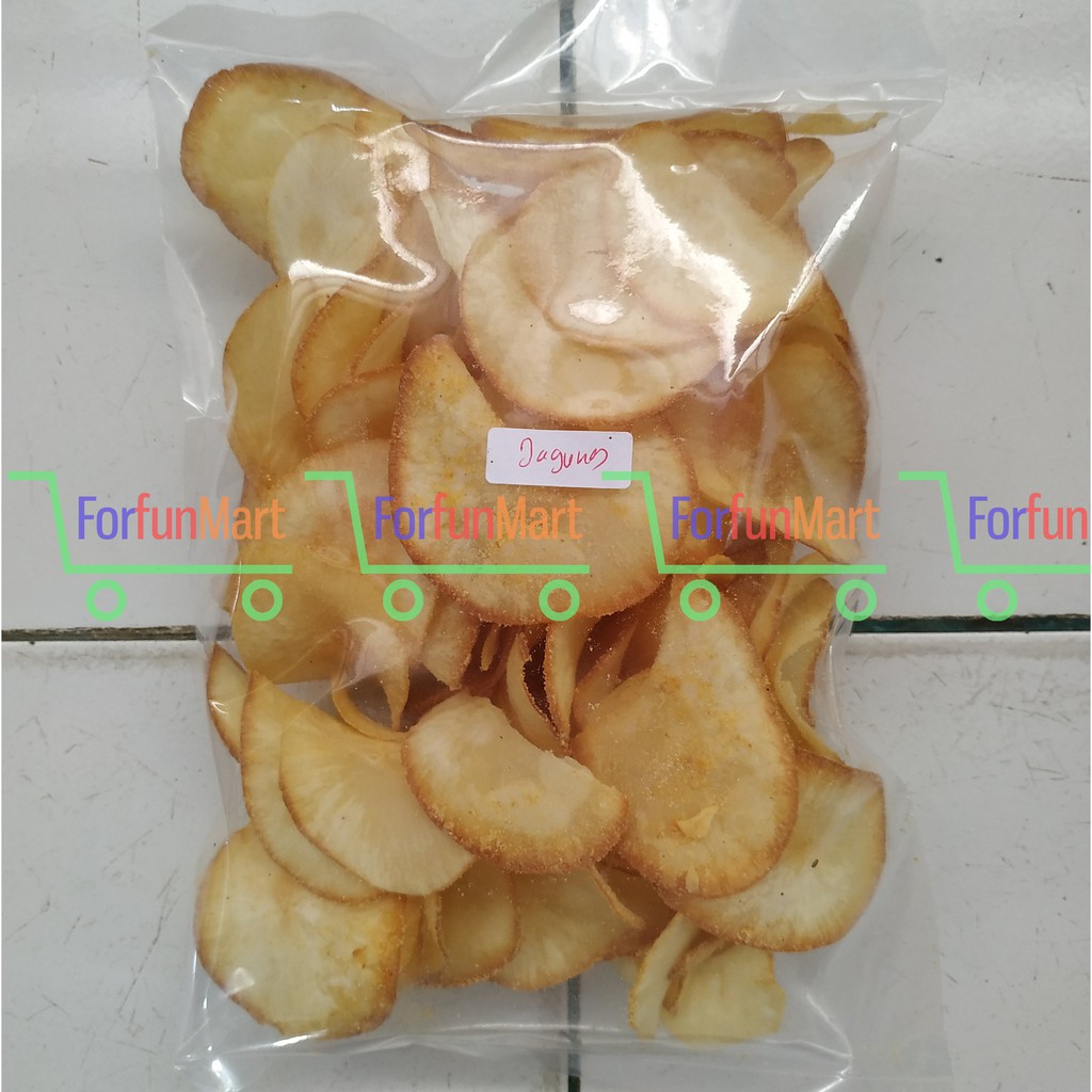 

Keripik Singkong Rasa Jagung Cocok untuk Vegetarian 200 gram
