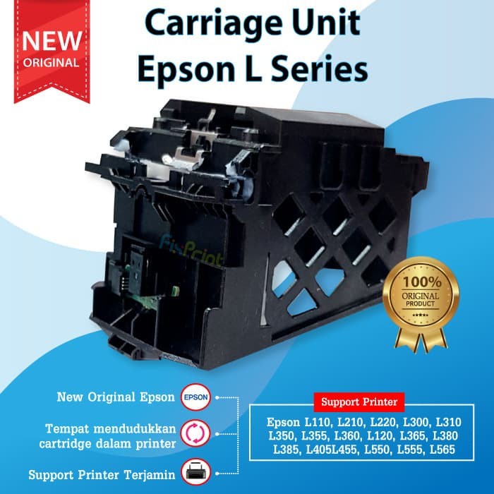 Carriage Unit Epson Rumah Tempat Head L120 L121