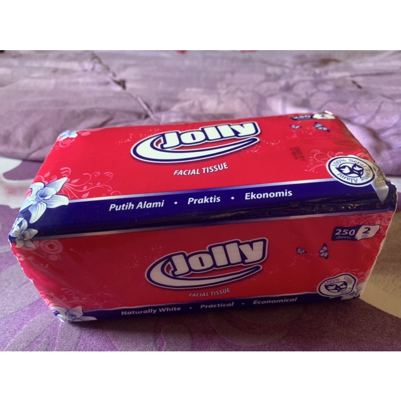 Tisu Tisue JOLLY TISU / TISU JOLLY / JOLLY TISUE 250 Sheet