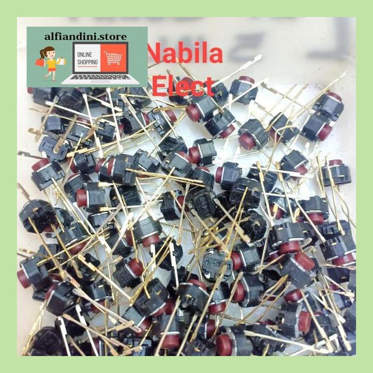 Alfjd0R5 Tactile Switch/Push Button Shap 2Pin Bulat 4N150Ilah