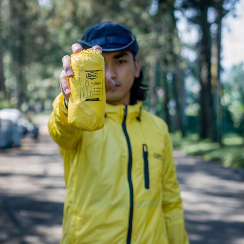 JAKET ULTRALIGHT SERIES LABUAN WILD OUTDOOR 100% waterproof ORIGINAL