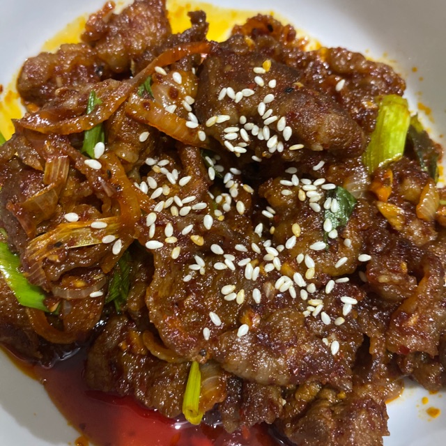 

KOREAN SPICY BULGOGI BEEF RICE BOX / ALACARTE