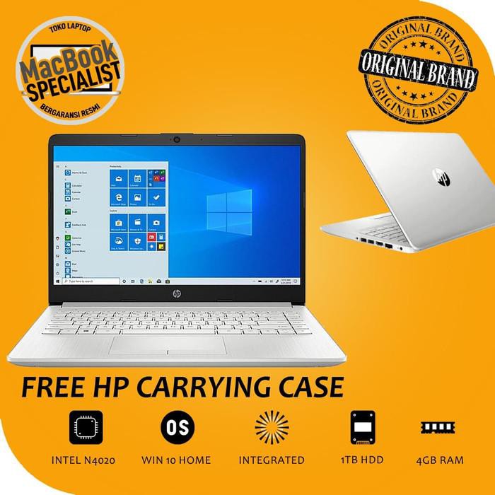 LP2500 Laptop HP 14s" inch Intel N4020 4GB 1TB HDD WIN10 cf2017tu cf2018tu - Silver cf2017TU