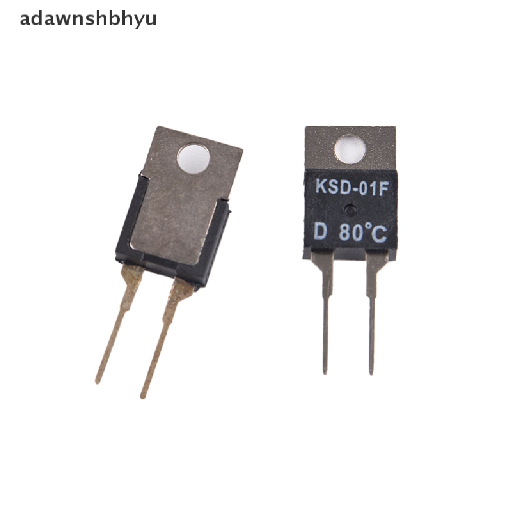 Adawnshbhyu 20-80℃ Biasa Tertutup/Open Thermal Switch Temperature Sensor Thermostat KSD-01F