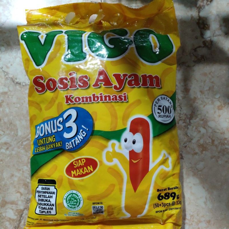 sosis Vigo sosis langsung siap makan rasa ayam