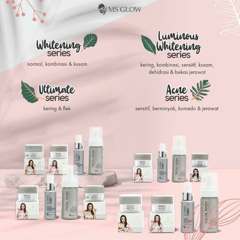 (100% ORI) MS GLOW / PAKET MS GLOW / SKINCARE / AGEN MS GLOW PATI